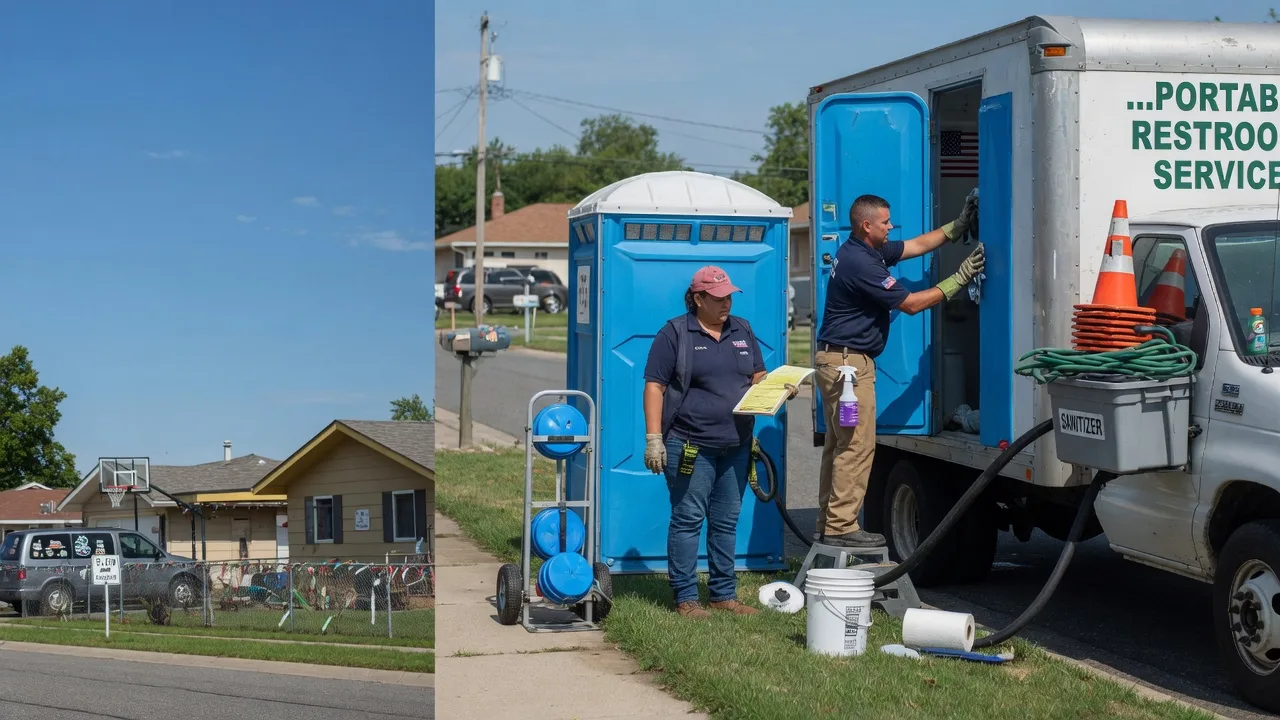 Portable Toilet Rental in Gravity, IA near me